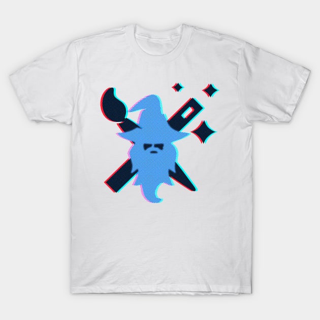 Photoshop Wizard T-Shirt by Yankeeseki